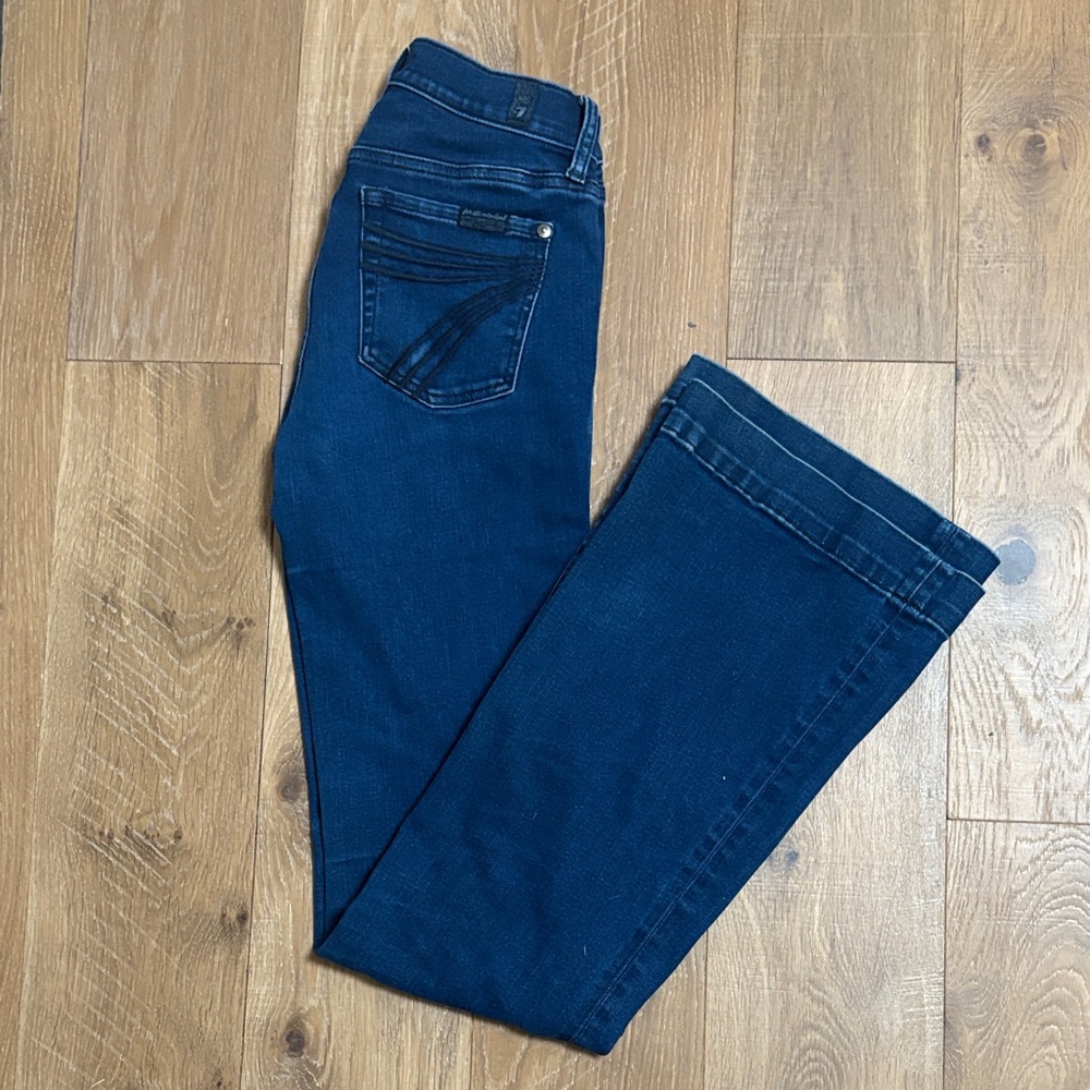 7 For All Mankind Dark Blue DOJO Jeans